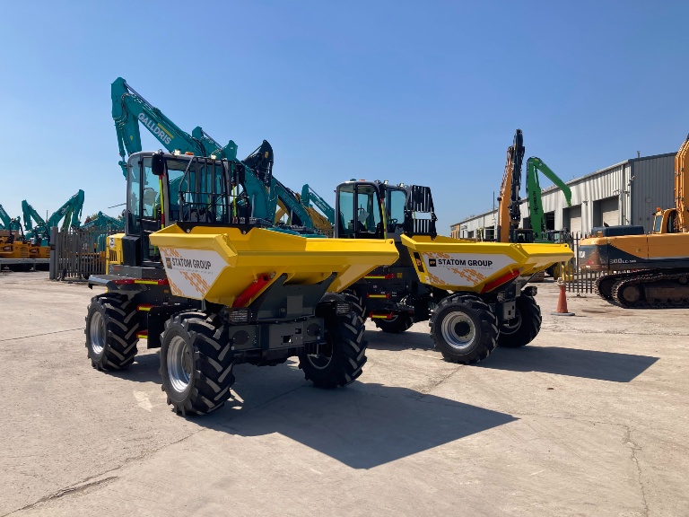 Wacker Neuson Cabbed Dumpers for Statom Group